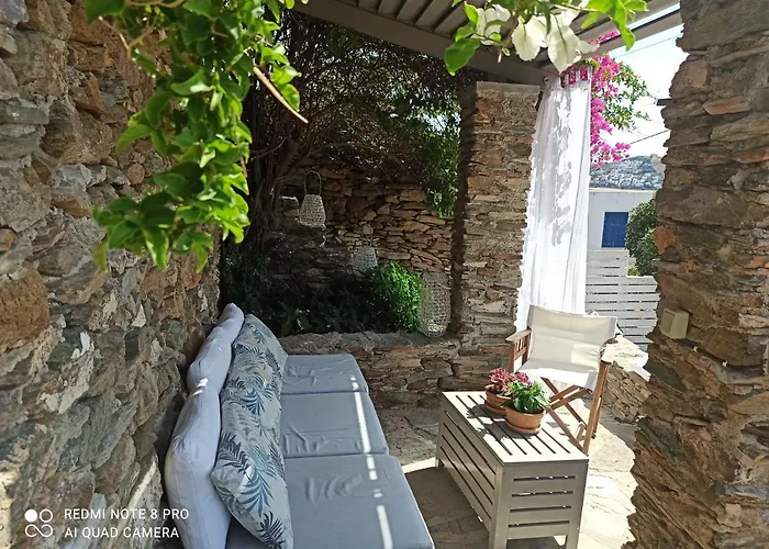 Hidesign Athens Traditional Stone House In Kea\'S Port